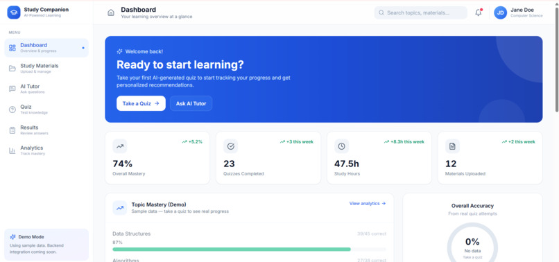Study Companion – screenshot 3