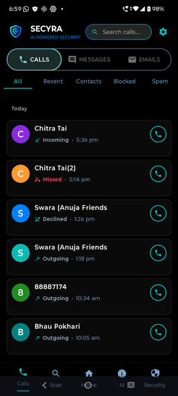 SECYRA AI – screenshot 2