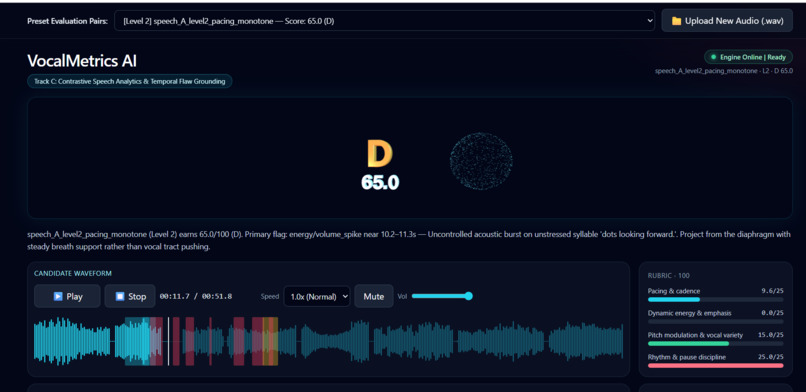 AuraVoice (or speech_hack1 - Track C). – screenshot 1
