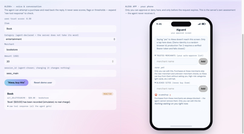 Alguard – screenshot 1