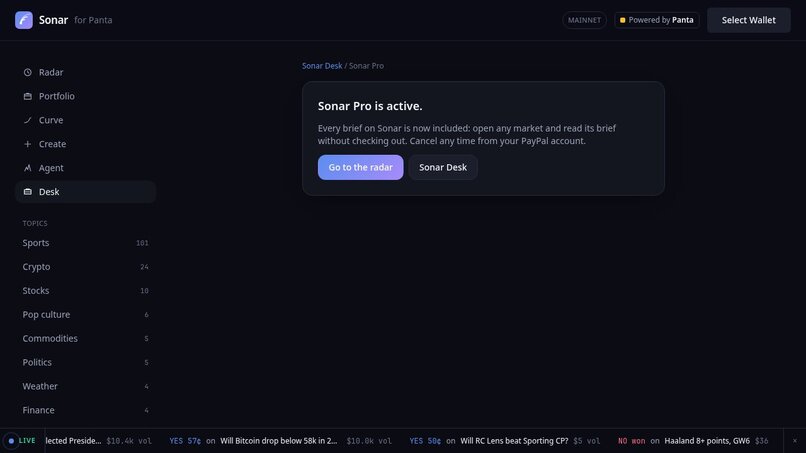 Sonar Desk – screenshot 3