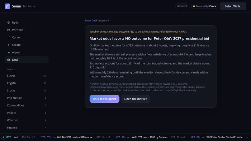 Sonar Desk – screenshot 4