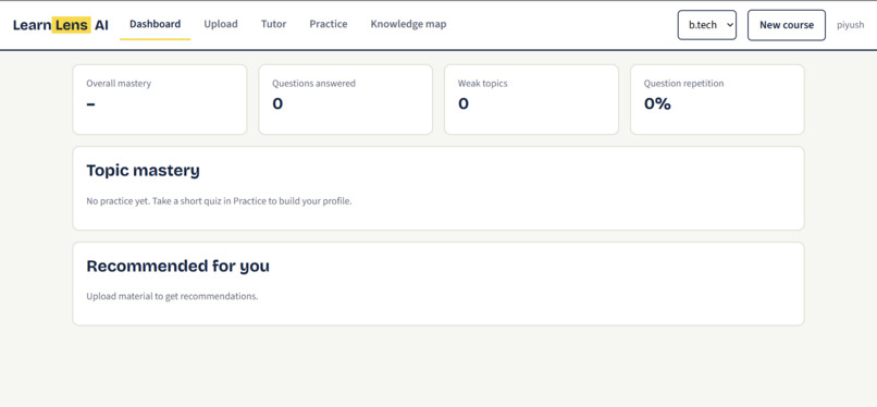 Personalized Tutoring & Adaptive Learning – screenshot 1