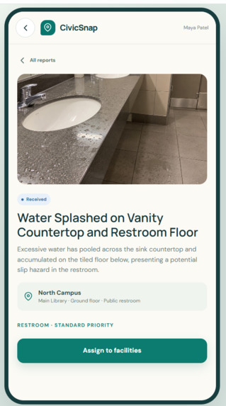 CivicSnap - Campus Care – screenshot 5