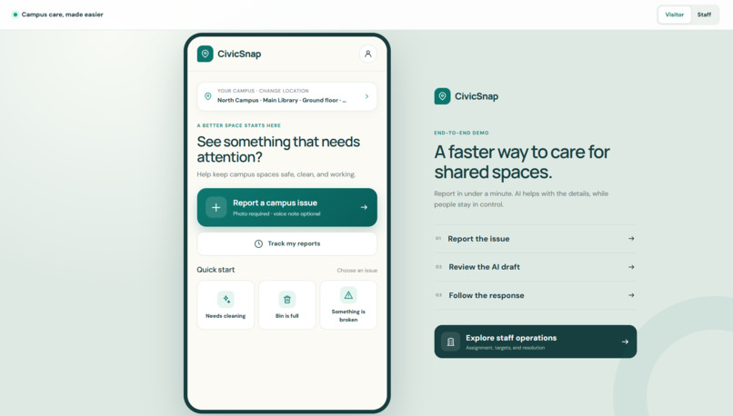 CivicSnap - Campus Care – screenshot 7