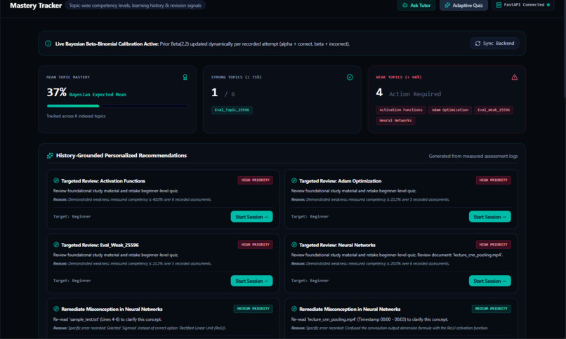 StudyMate AI — Adaptive Learning Companion – screenshot 4
