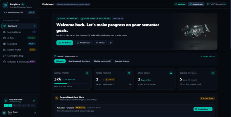 StudyMate AI — Adaptive Learning Companion – screenshot 6