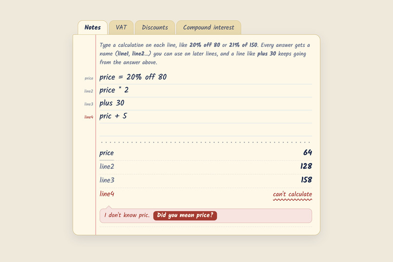 Quick Calc Pad – screenshot 3