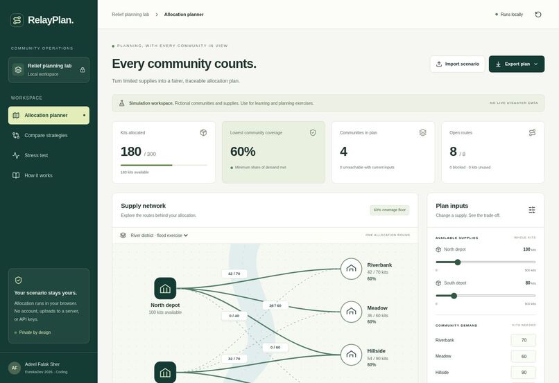 RelayPlan – screenshot 4