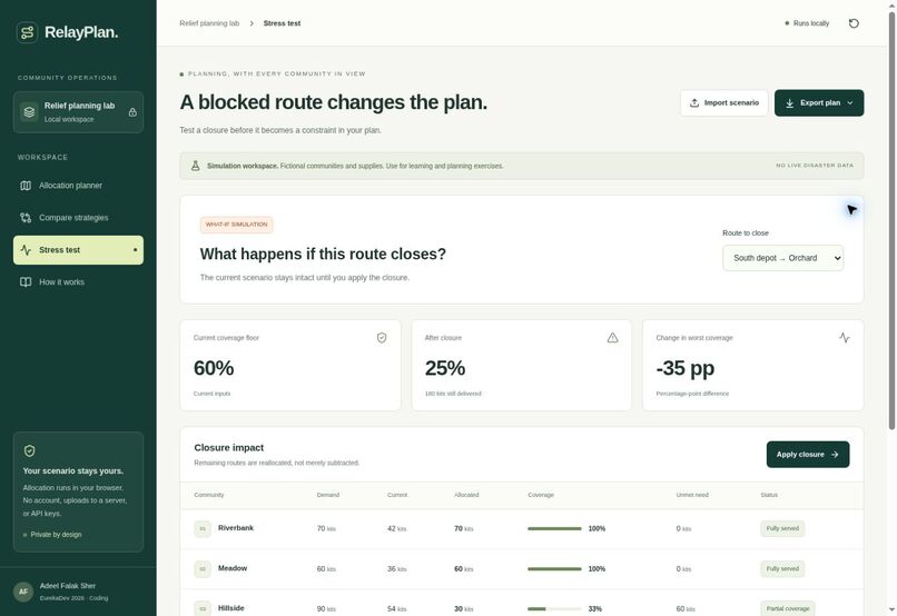 RelayPlan – screenshot 5