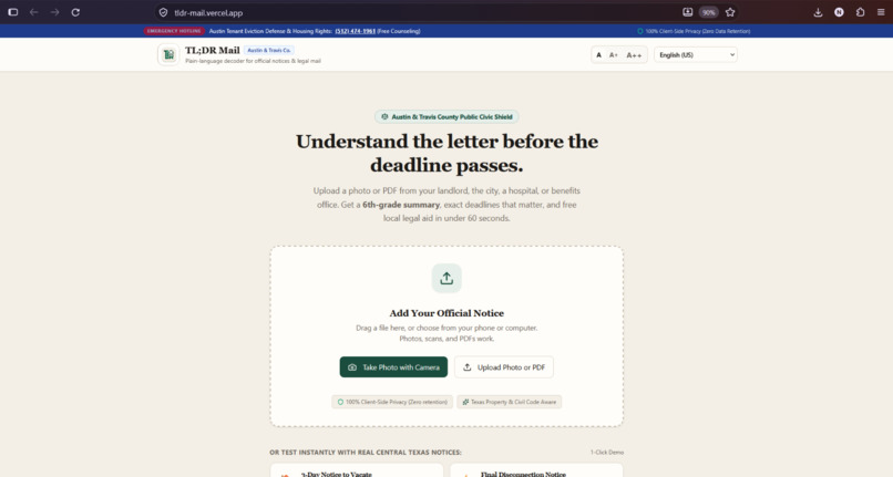 TL;DR – screenshot 2