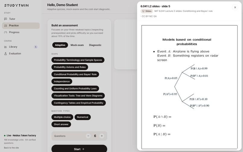 StudyTwin – screenshot 2