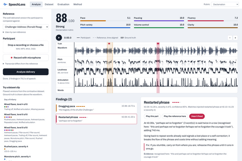 Speechlens – screenshot 2