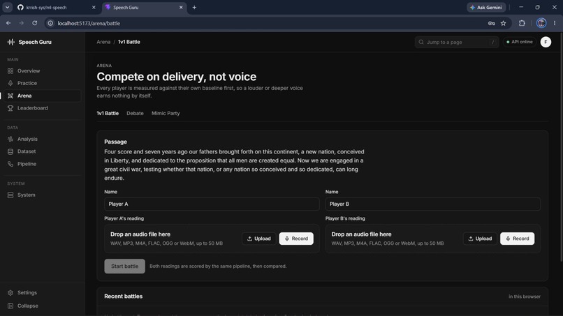 Speech Guru – screenshot 1