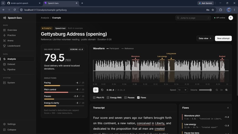 Speech Guru – screenshot 3