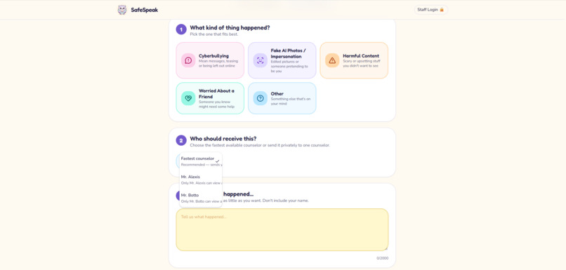 SafeSpeak – screenshot 5