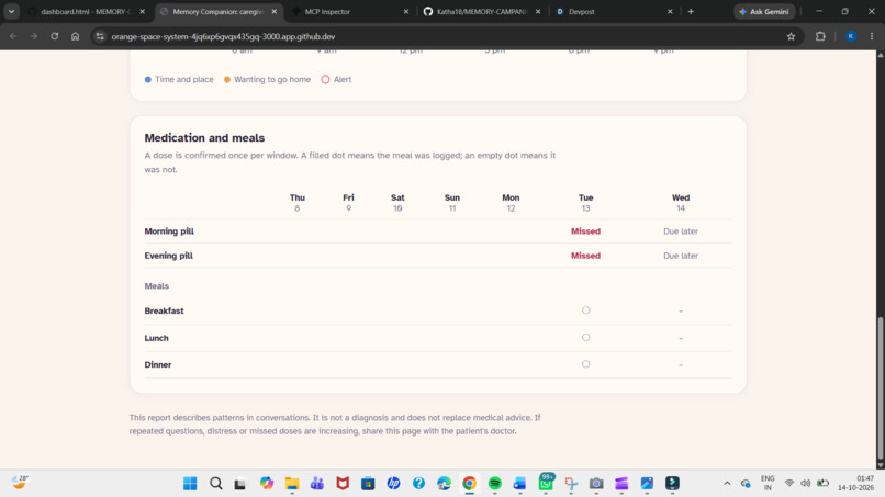Memory Companion – screenshot 3