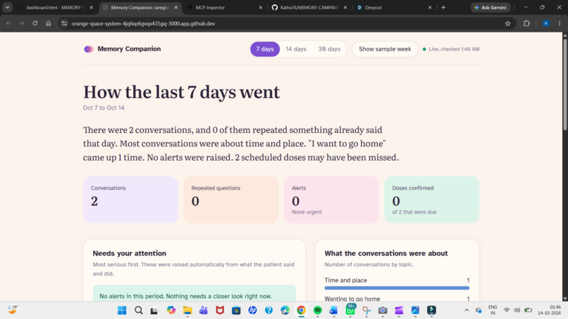 Memory Companion – screenshot 5