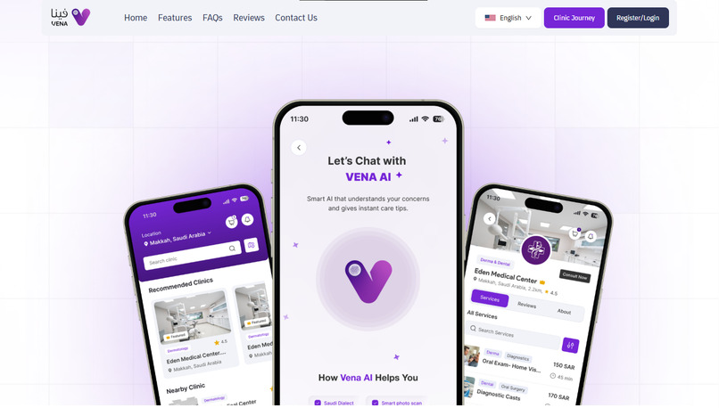Vena AI - Telehealth AI Mobile Appication and Marketplace – screenshot 1
