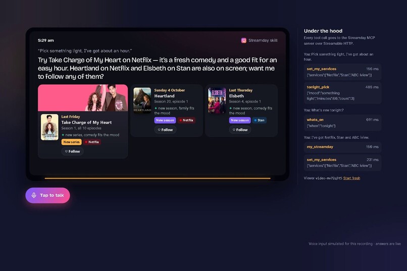 Streamday for Alexa+ – screenshot 2
