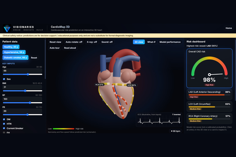 CardioMap 3D – screenshot 2