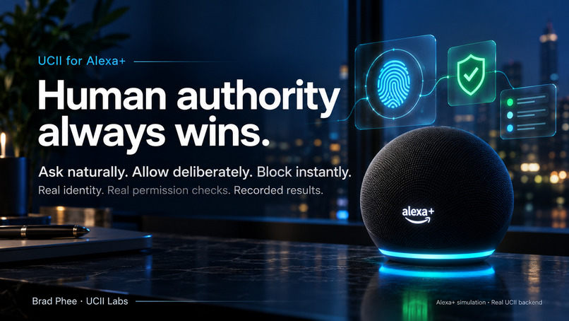 UCII for Alexa+ – screenshot 2