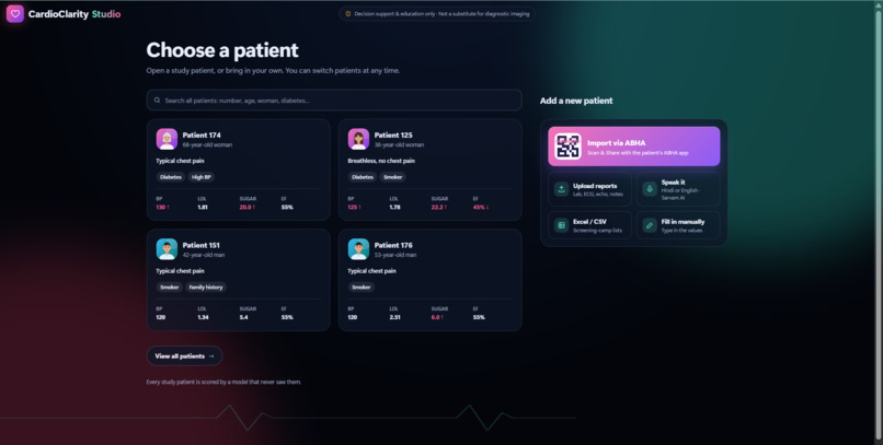 CardioClarity Studio – screenshot 1