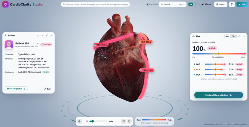 CardioClarity Studio – screenshot 3