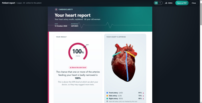 CardioClarity Studio – screenshot 5