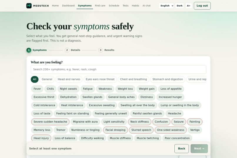 MEDUTECH – screenshot 4