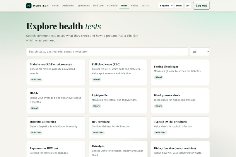 MEDUTECH – screenshot 7