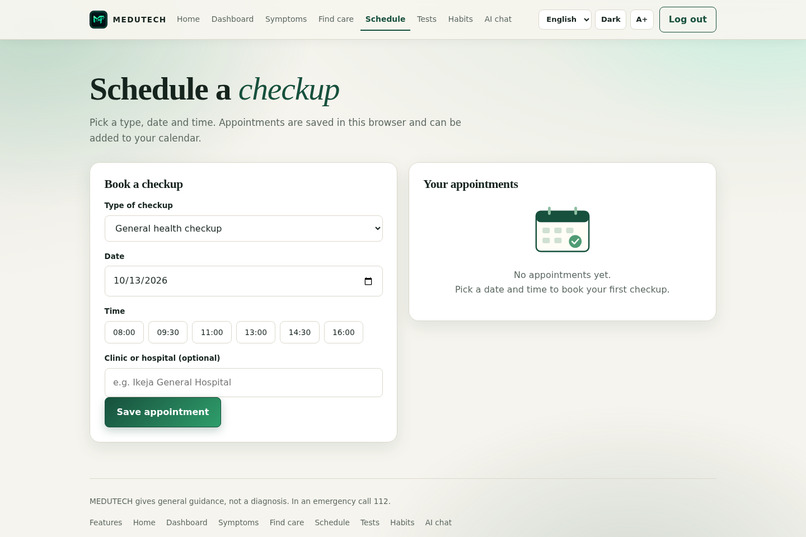 MEDUTECH – screenshot 8