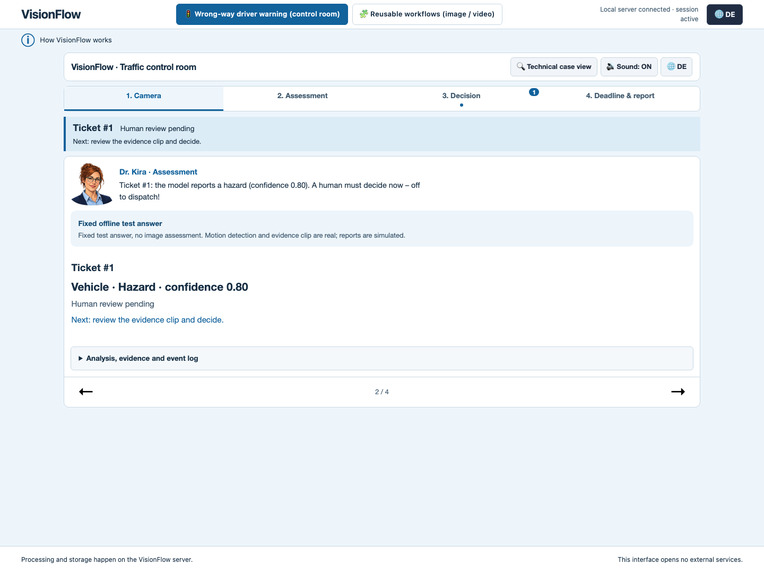 VisionFlow – screenshot 1