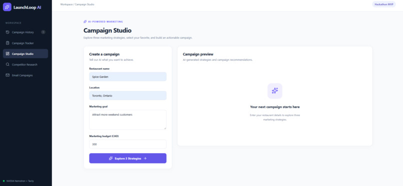 Lauchloop AI  – screenshot 1