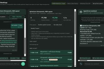 AgentGrow Bookings