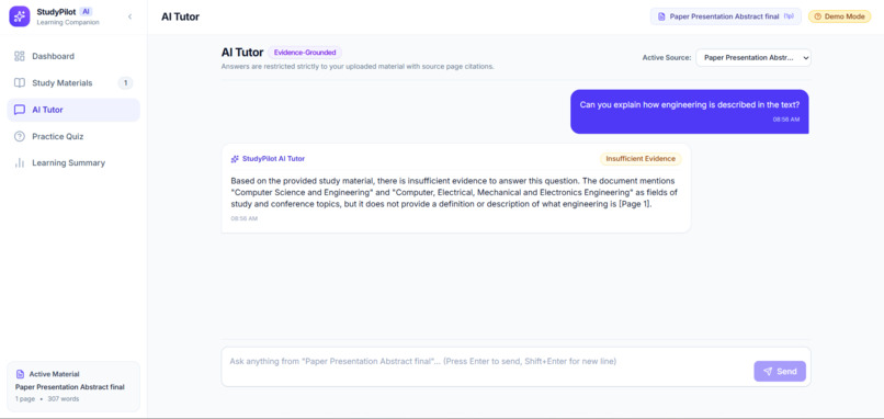 StudyPilot AI – Personalized Learning Companion – screenshot 5