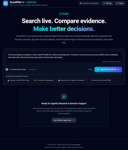 ScoutPilot AI – screenshot 1