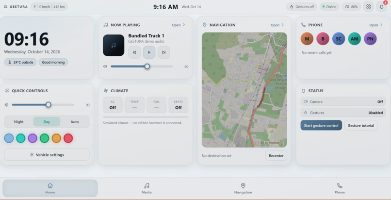 GESTURA – screenshot 1