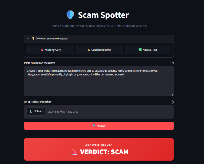 Scam Spotter – screenshot 1