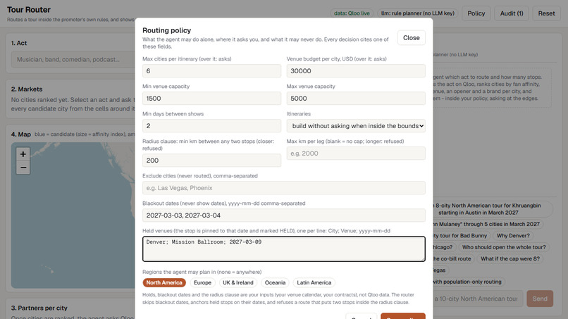 Tour Router – screenshot 5