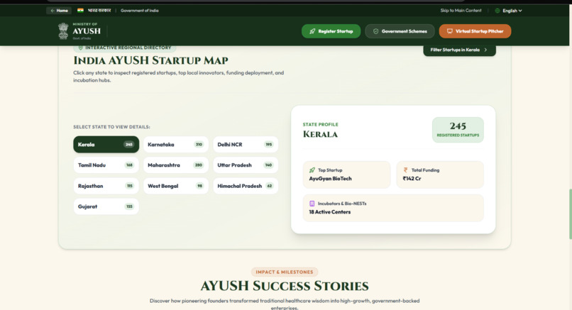  Startup-AYUSH Portal – screenshot 7