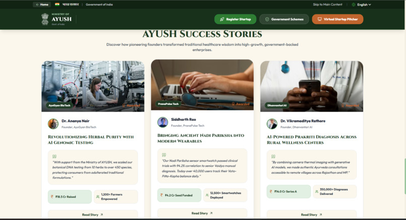  Startup-AYUSH Portal – screenshot 9