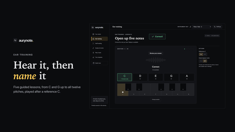 Aurynote – screenshot 2