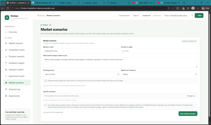 FirstTen – screenshot 4