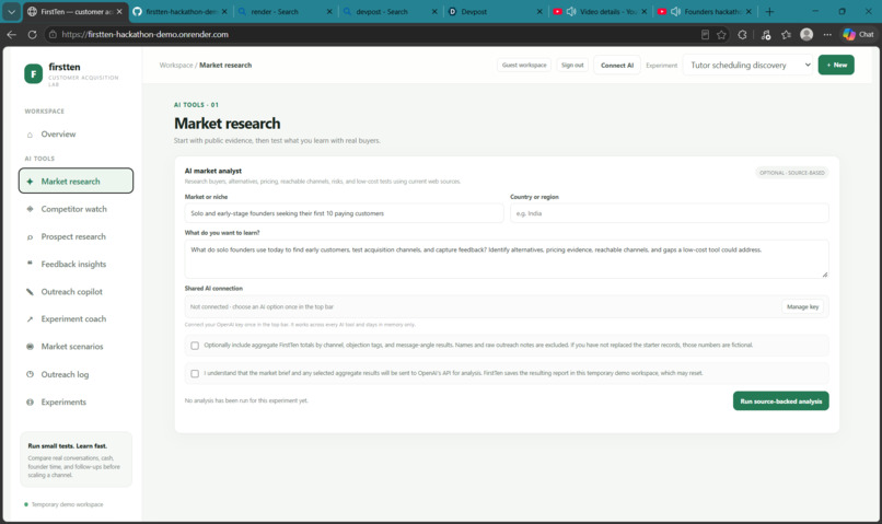 FirstTen – screenshot 5