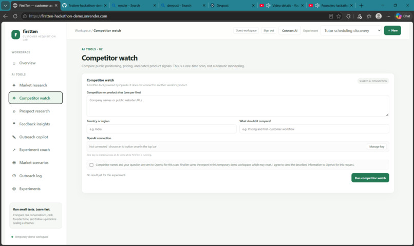 FirstTen – screenshot 6