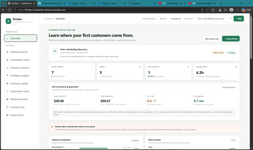 FirstTen – screenshot 7