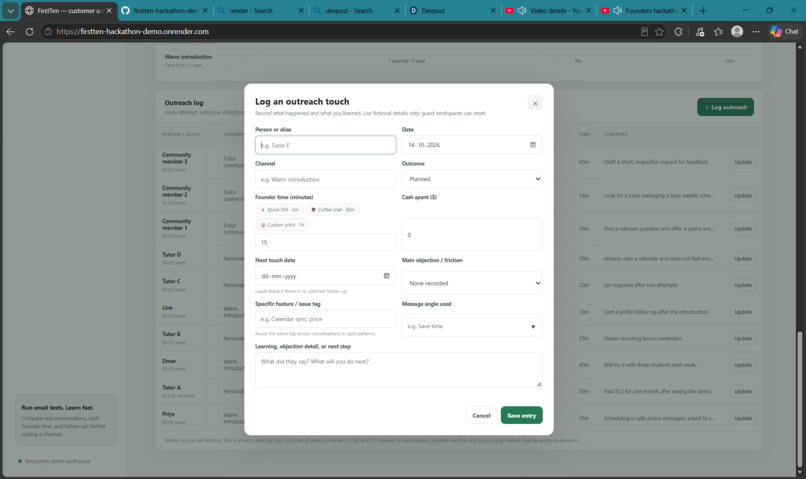 FirstTen – screenshot 9