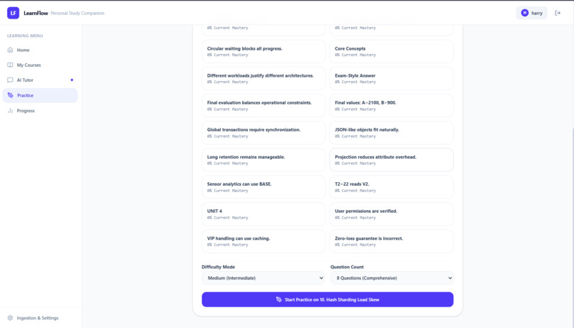 LearnFlow AI — Adaptive Multi-Agent Tutor – screenshot 5