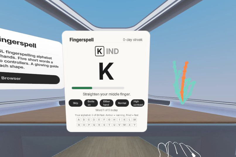 Fingerspell – screenshot 1